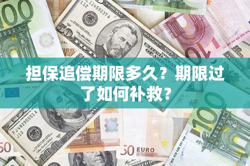 北京担保追偿期限多久？期限过了如何补救？
