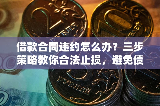 北京借款合同违约怎么办？三步策略教你合法止损，避免债务危机升级